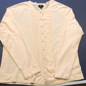 Talbots merino wool cardigan